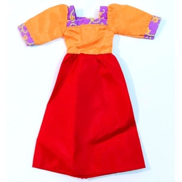1996 Mattel Disney The Hunchback Esmeralda Dance Fantasy Fashion #66230 dress - Picture 1 of 3
